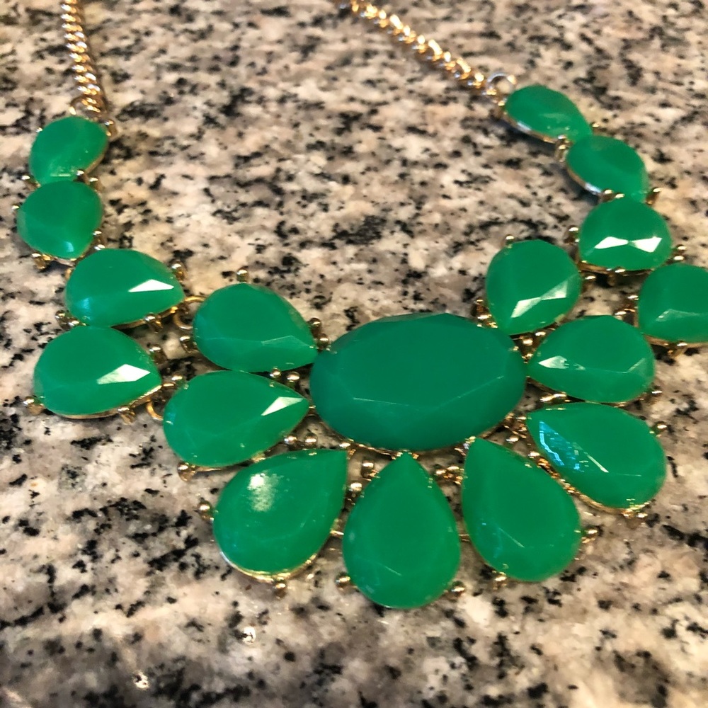 Kelly Green boutique necklace.